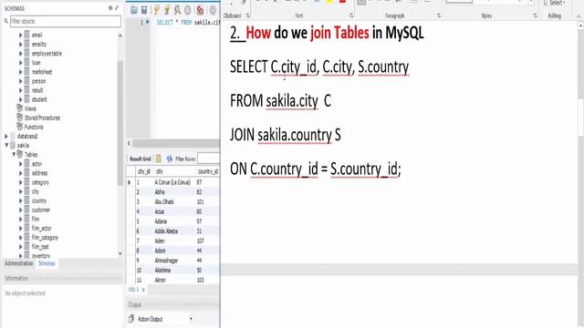 MySQL: Join Two Tables to get data in MySQL workbench | Hands On Tutorial | TechGeekyArti смотреть онлайн