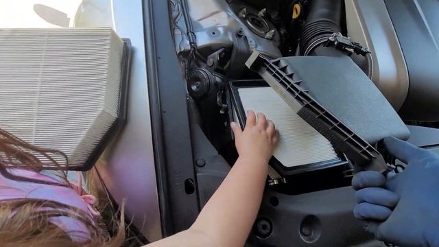 2022 Lexus Is350 engine air filter replacement смотреть онлайн