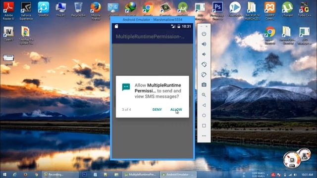Android Marshmallow Request Multiple Runtime Permissions Together смотреть онлайн