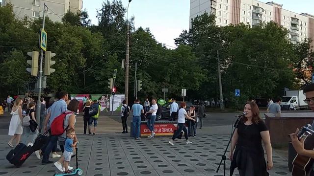 Москва 376 - около перехода в районе наземной станции метро мцк соколиная гора соколинная летом дне смотреть онлайн