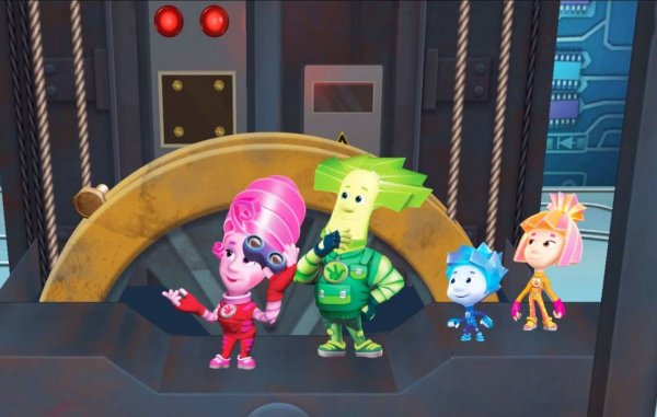 Kids'Corner / Детский уголок. Фиксики - Лифт. Видео для детей  Мультик - Игра про Фиксиков