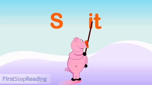 A E I O U / Three Letter Blending, Phonics, Reading CVC Words, Kindergarten, First Grade, Preschool смотреть онлайн