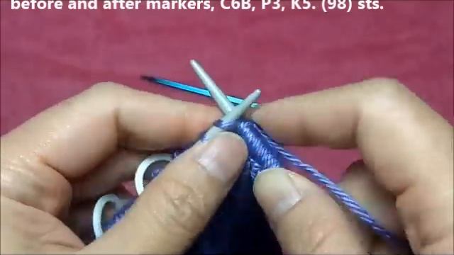 How To Knit A Seamless Braided Cable Baby Sweater Part 1