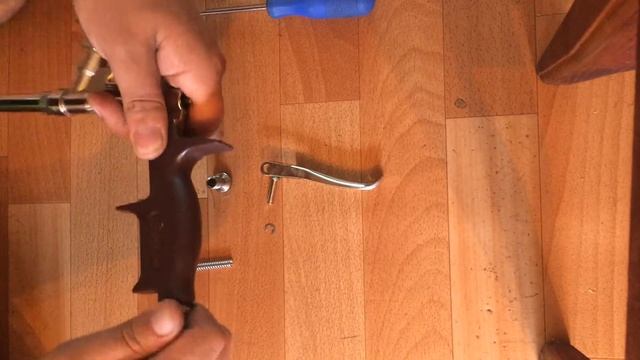 Сборка пенного пистолета смотреть онлайн