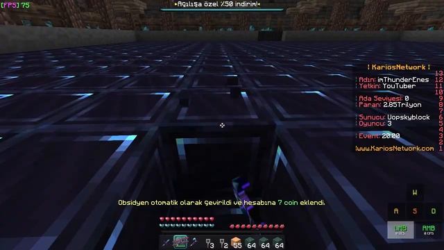 Minecraft Ultra Op Skyblock Server'da Bedava VIP Veriyorum ? | Sunucu Tanıtımı смотреть онлайн