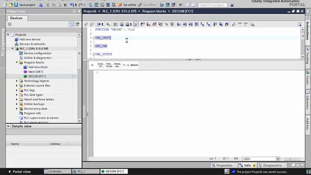 SIEMENS TIA Portal |  Access Bits In An INT By Overlaying Tags | SCL  | S7-300 | S7-400