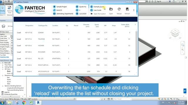 Fantech Revit Tools Plugin Walk Through смотреть онлайн