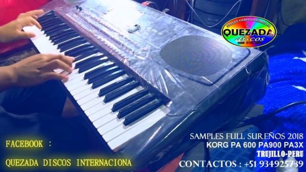 SAMPLES SUREÑOS 2018 - KORG PA 600 PA 900 PA3X