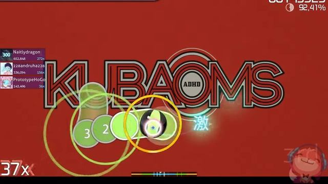 Играю с друзьями в Osu! / Osu!