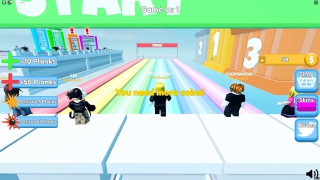 ROBLOX LONGEST WORD WINS THE RACE CHALLENGE WITH CHOP смотреть онлайн