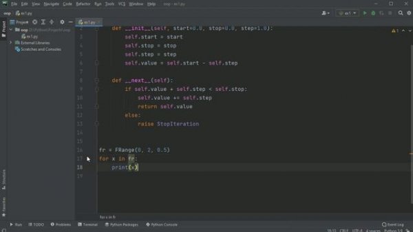 #19. Магические методы __iter__ и __next__ | Объектно-ориентированное программирование Python