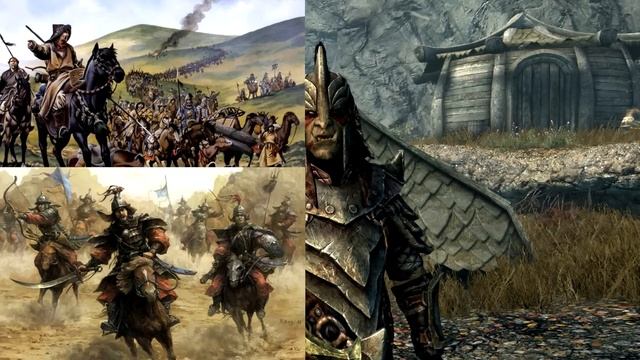 Расы SKYRIM в Нашем Мире - Исторические прототипы смотреть онлайн