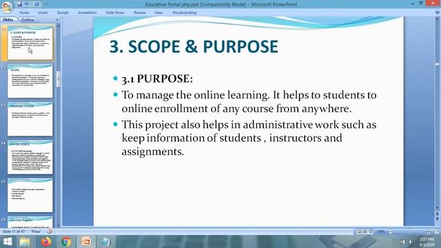 PPT - Education Portal Poject PPT | PHP MYSQL смотреть онлайн