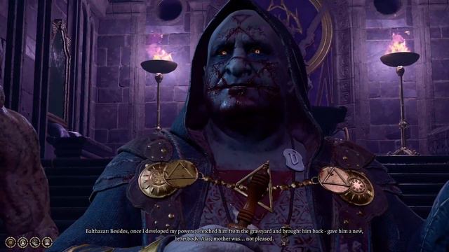 Balthazar Explains How His Brother Ended Up As Flesh in Baldur's Gate 3 смотреть онлайн