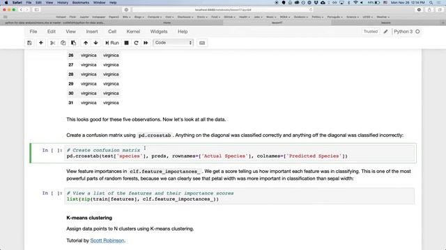 Python for Data Analysis 2018-19 - Lesson 17 (4/4) смотреть онлайн