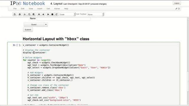 Widgets Alignment - IPython Widgets #4 смотреть онлайн