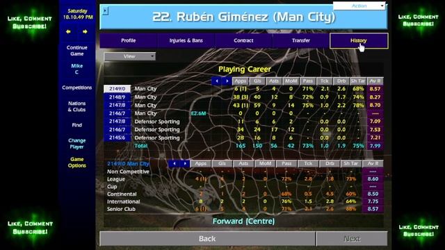 Championship Manager 01-02 - 3 Man Network Game - Season 136 смотреть онлайн