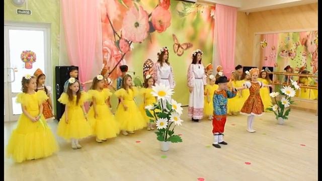 Танец для дошкольников: Ромашки России d-seminar смотреть онлайн