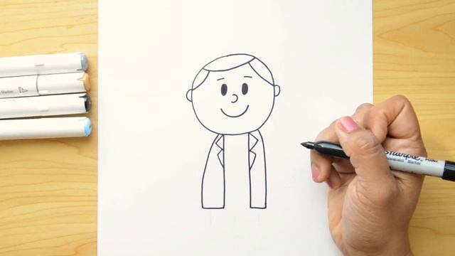 How to draw a DOCTOR - health care hero - National Doctors Day смотреть онлайн