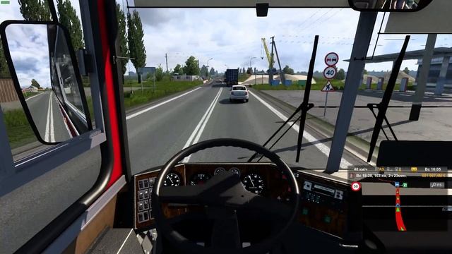 Euro Truck Simulator 2 (Москва-Тамбов) смотреть онлайн
