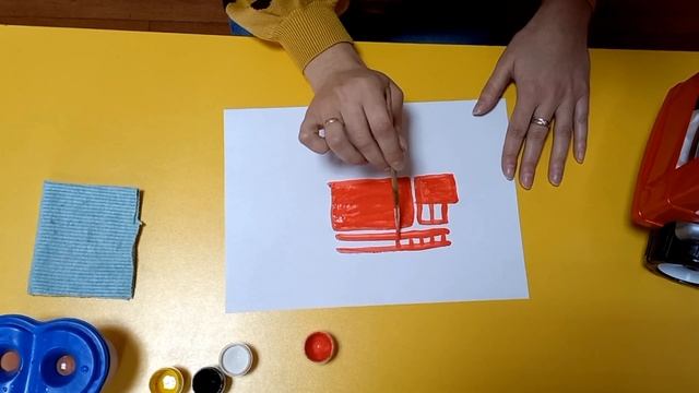 Образотворча діяльність(малювання):" Пожежна машина"(старша група) смотреть онлайн