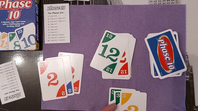 Phase 10 card game - how to setup, play and review. Rummy * Amass Games * family card app смотреть онлайн