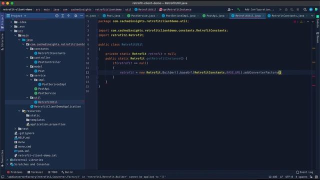 Retrofit rest client to make Rest API HTTP Call in Spring Application смотреть онлайн
