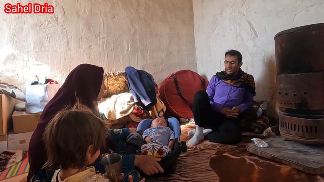 Endless Effort:the StoryofHadi And Khadija And Theirstrongbond Against The Hardships Of Mountainlif