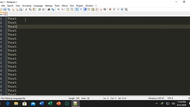 How to Delete Line Breaks using Notepad++ смотреть онлайн