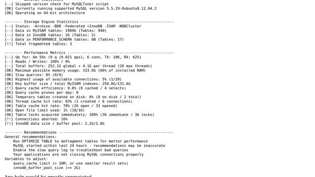 Databases: MySQL tuning (my.cnf) for very large tables and ad hoc queries (2 Solutions!!) смотреть онлайн