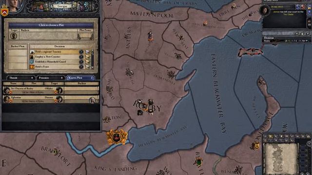 [3] Crusader Kings 2 - Game of Thrones mod (Building on up) смотреть онлайн