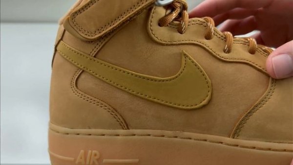 Nike Air Force 1 Mid '07 WB FLax 2022 Review!