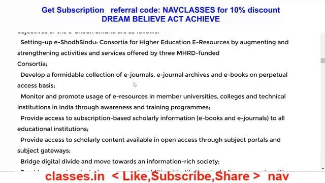 ICT Initiatives Of MHRD | NTA NET JRF 2020