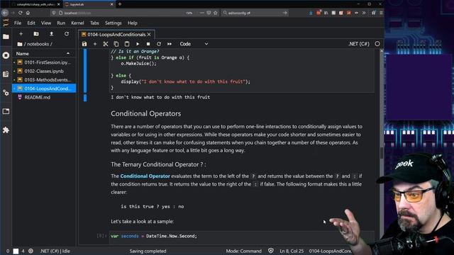 Learn C# with CSharpFritz - Ep 4: C# Conditionals and Loops for Beginners смотреть онлайн