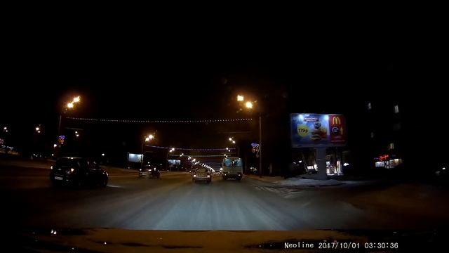 NEOLINE S61 Ночь Уфа смотреть онлайн