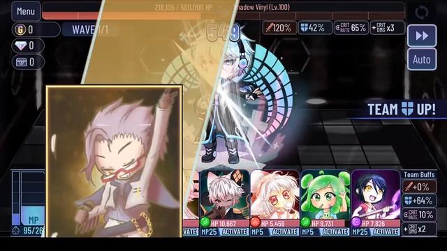 How I Defeat Shadow Vinyl || Hardest Boss on Shadows of Corruption || Gacha Club Battle Mode смотреть онлайн