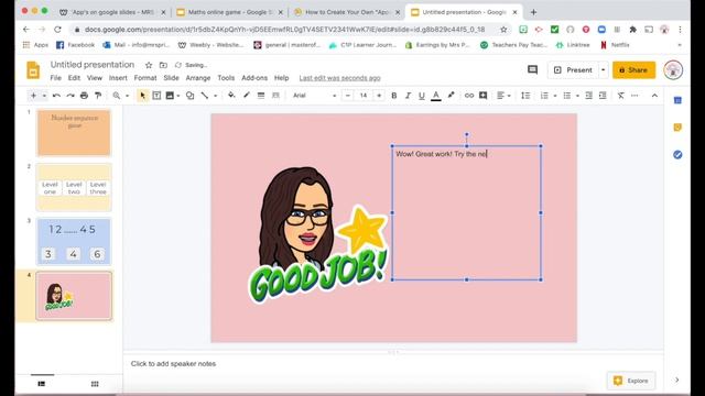 How to create your own 'app' game using Google slides смотреть онлайн