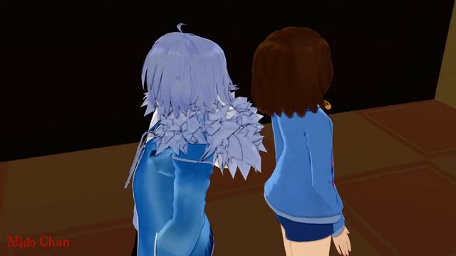 「MMDxUndertale 」 Id Rather Drown смотреть онлайн