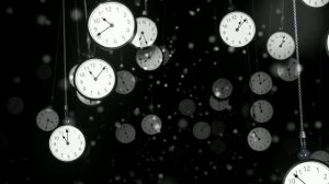 футаж время