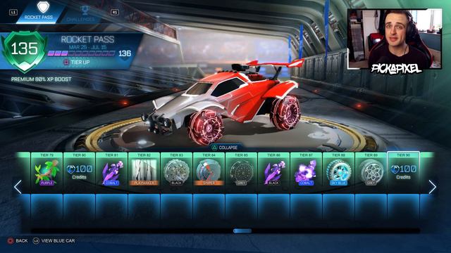 PAINTED & SPECIAL EDITION ITEMS ONLY! | Buying New Rocket Pass 6 Tiers in Rocket League! смотреть онлайн