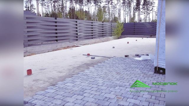 Укладка тротуарной плитки на бетонное основание смотреть онлайн