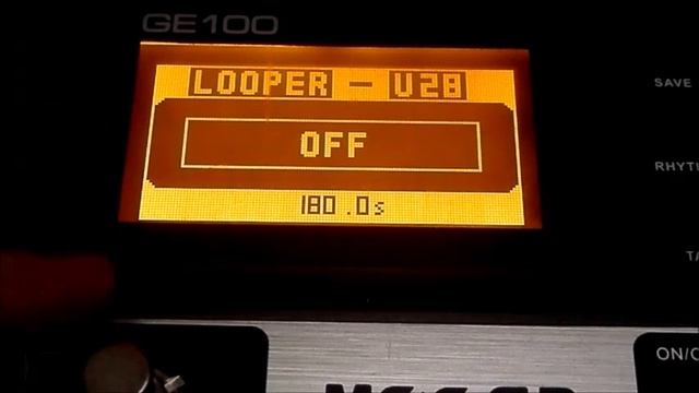 Mooer GE100, An In-depth Look At Its Unique Massive Screen And Its User Interface.