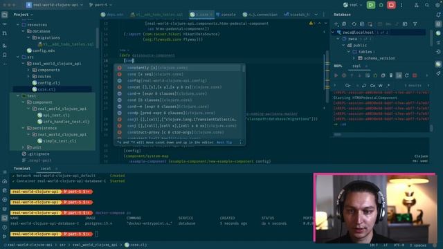 Manage database migrations like a PRO. Building Clojure App from SCRATCH, part 5: Flyway, PostgreSQ смотреть онлайн