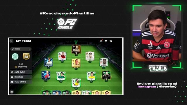 ? LOS MEJORES JUGADORES DE FC MOBILE !!! RONALDO, MESSI, NEYMAR !!! REACCIONANDO PLANTILLAS #1 смотреть онлайн