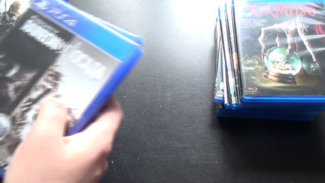 Распаковка Blu ray и игр на PS4 от 28 рублей + 1 Steelbook смотреть онлайн