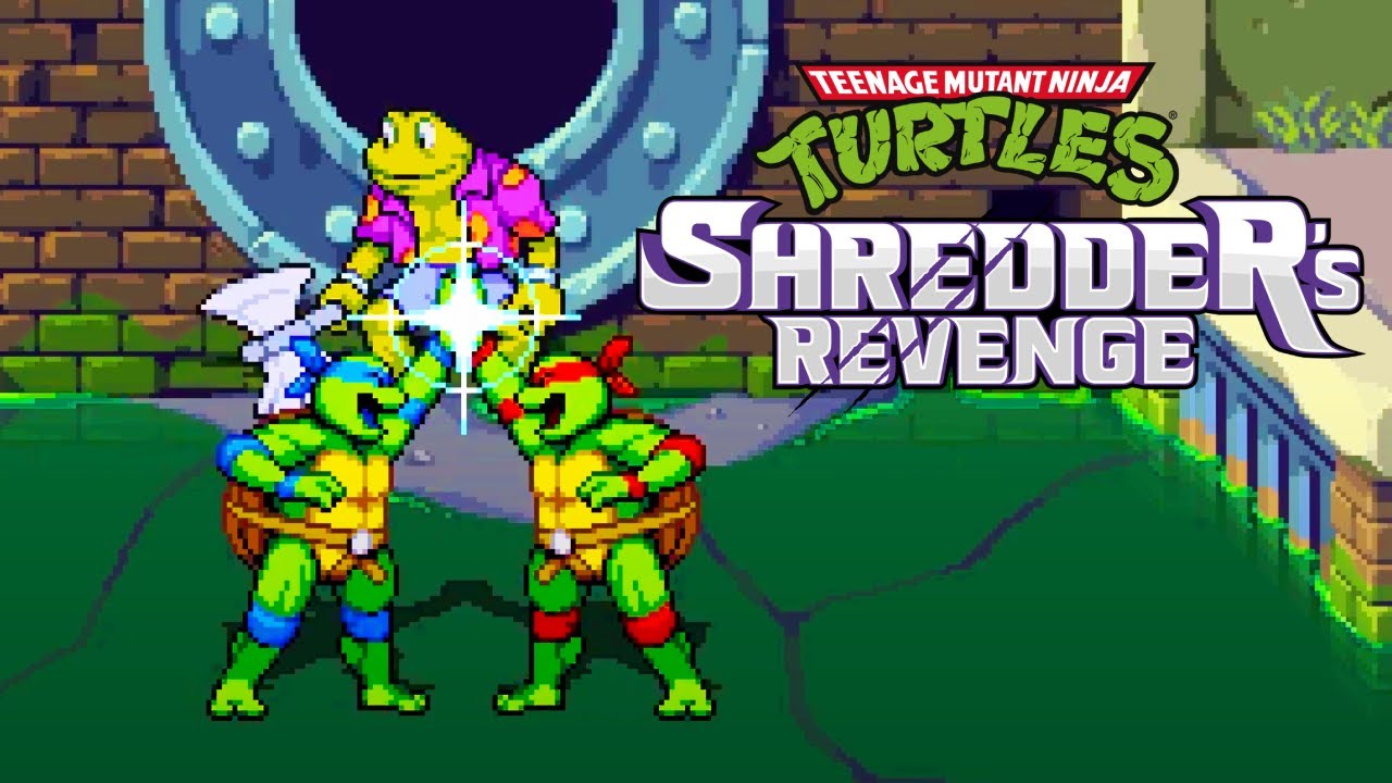 Гоняемся за головой КРЭНГА! Черепашки-ниндзя. TMNT： Shredder's Revenge #2. КООП. смотреть онлайн