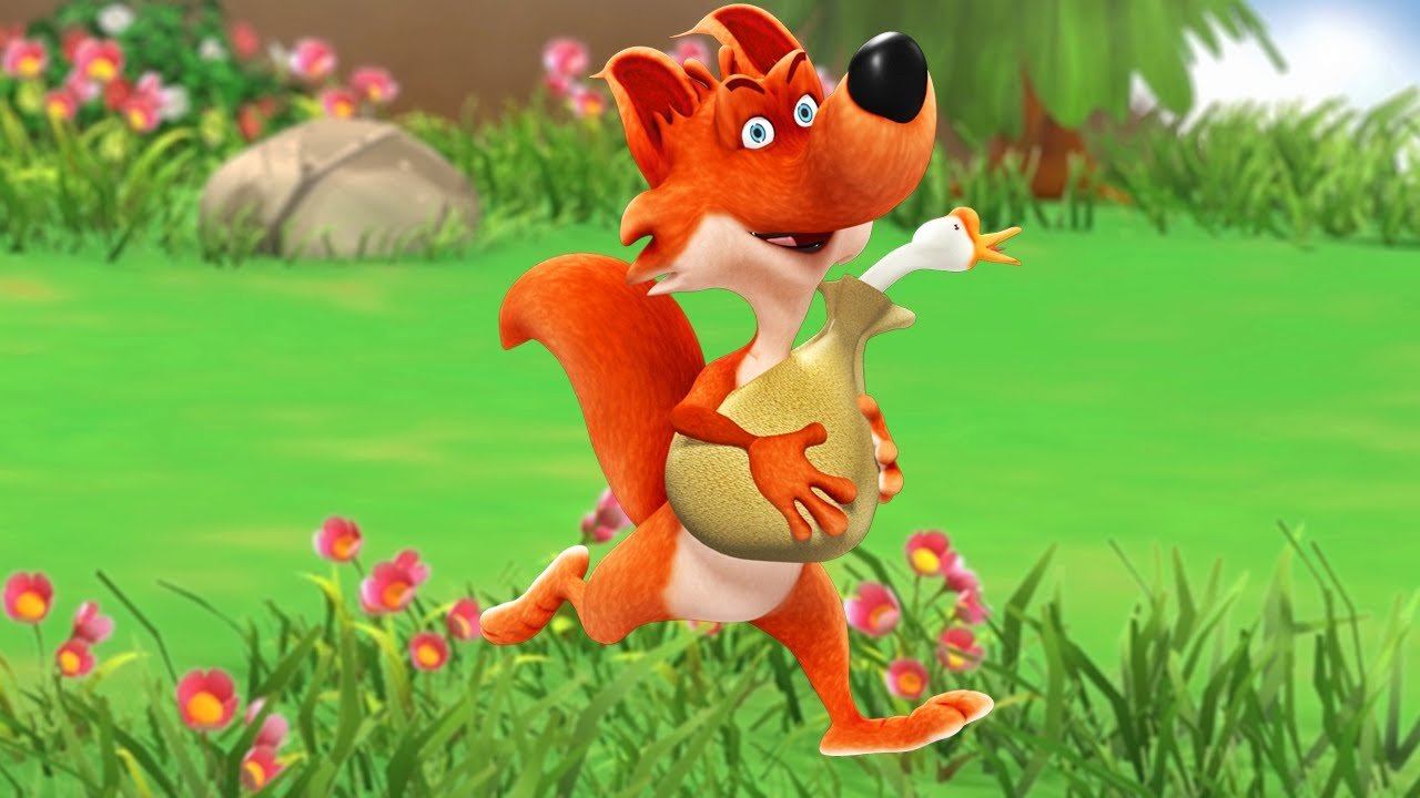 Хитрая Лиса - Воровать Нельзя! | Животные Для Детей - Песни Для Детей смотреть онлайн