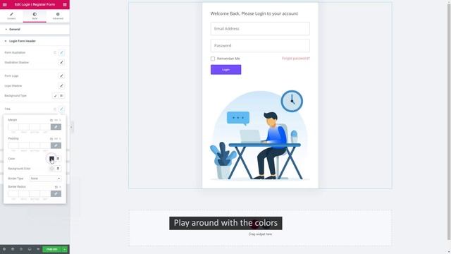 How to Create a Login / Registration Form in Elementor смотреть онлайн