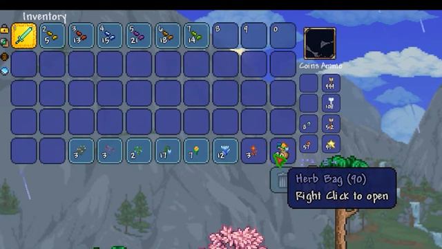 Terraria 1.4 - Loot from 100 Herb Bags (boring one) смотреть онлайн