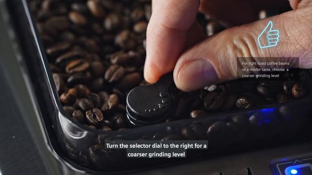 Siemens EQ9: ceramic grinder and coffee bean holder смотреть онлайн